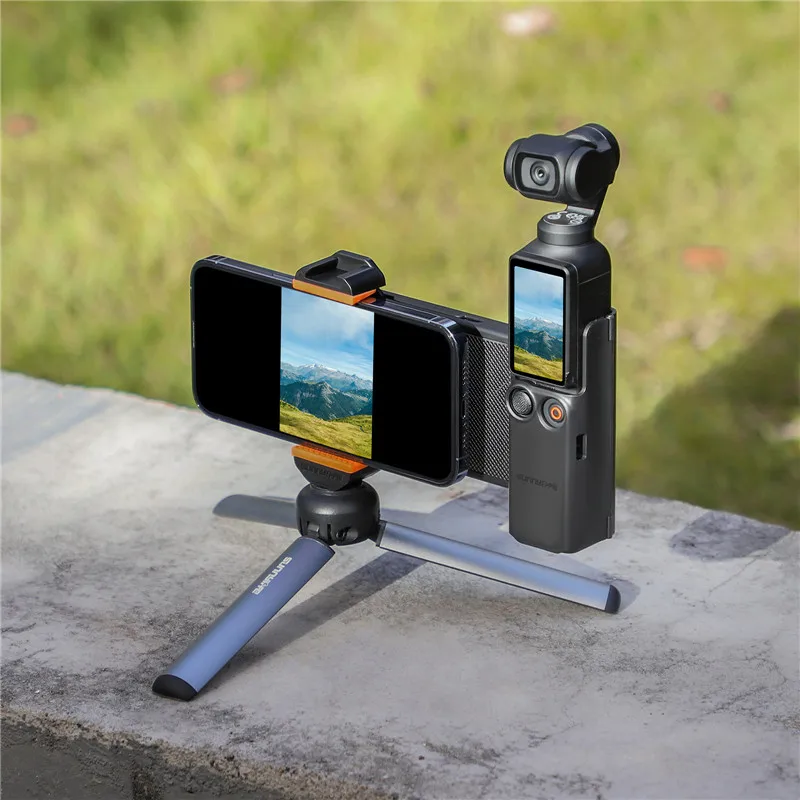 다용도 핸드헬드 브래킷 확장 핸들 어댑터, DJI Osmo 포켓 3 휴대폰 확장 브래킷 카메라 액세서리
