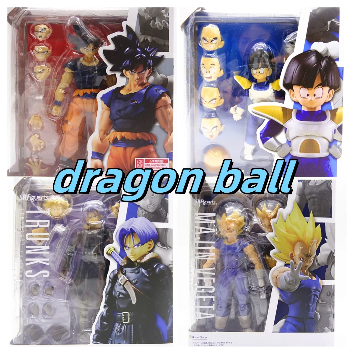 

Dragon Ball Character Peripheral Son Goku Vegeta Son Gohan Figure Joint Movable Boxed Model Children'S Toys Birthday Gift