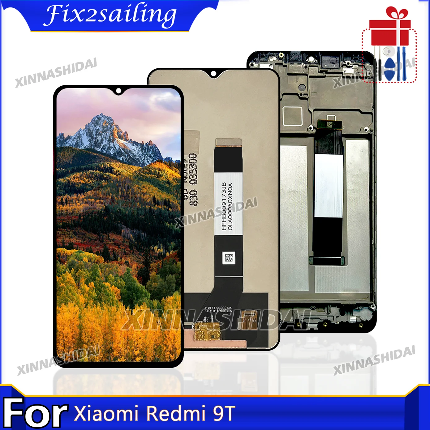 100-testado-para-xiaomi-redmi-9t-display-lcd-digitador-da-tela-de-toque-para-redmi-9t-display-com-pecas-reposicao-quadro