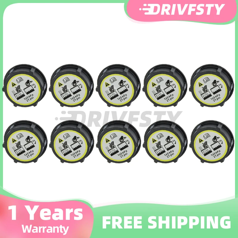 

10PCS 30680002 LR000243 Coolant Overflow Expansion Radiator Tank Cap Cover Lid For Volvo C30 C70 S40 S60 S80 V50 V70 XC60 XC70