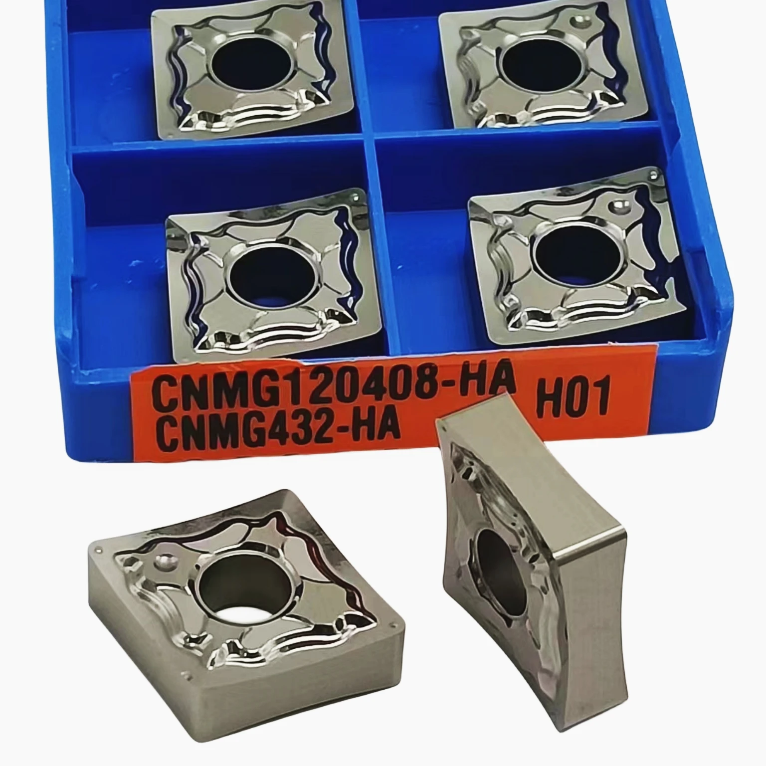 Inserções da inserção do carboneto do CNC, CNMG120404 CNMG120408 CNMG120402100, original