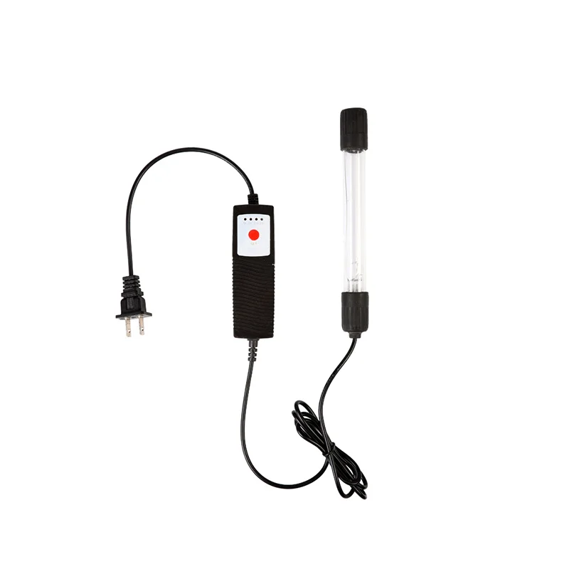 

13 Вт светильник для очистки аквариума с таймером водорослей, прозрачный зеленый цветущий чистый аквариум, лампа для очистки воды для аквариума с прудом