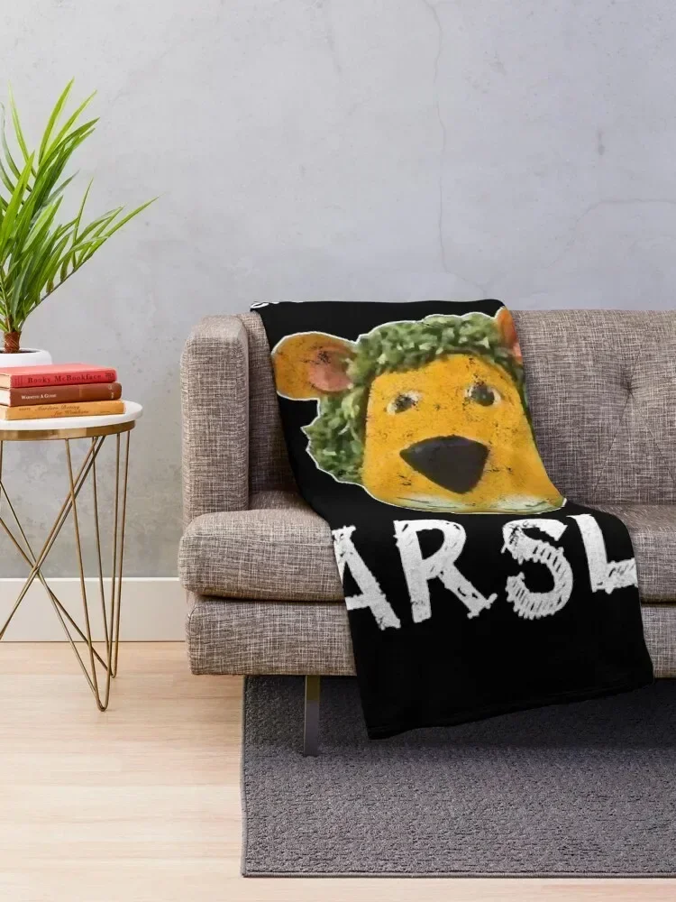 Parsley The Lion Throw Blanket