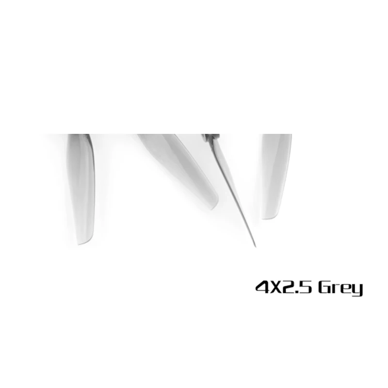 2Pairs(2CW+2CCW) HQPROP 4X2.5 4inch 2-Blade PC Propeller 5mm Shaft for RC FPV 4inch Toothpick LR4 Micro Long Range DIY Parts