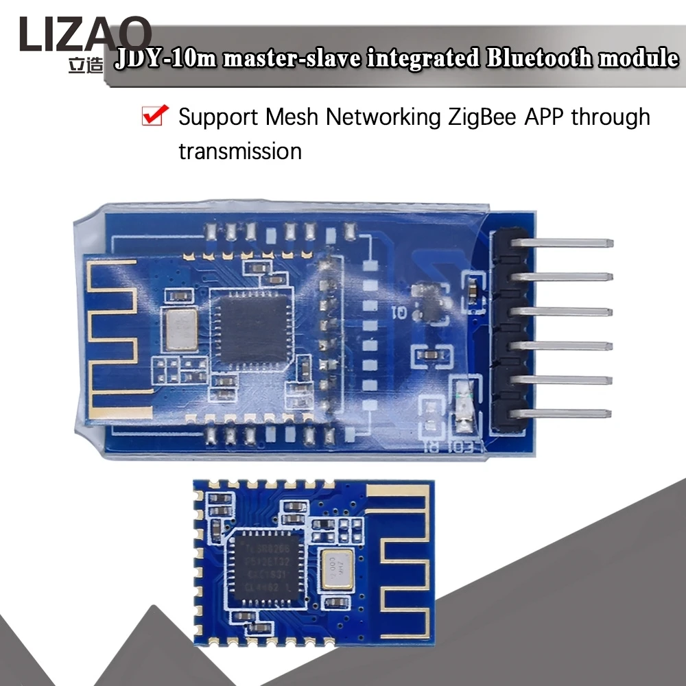 JDY-10 BLE 4.0 Bluetooth Module, UART Transparent Transmission Master-Slave Integrated Module for Arduino/STM32