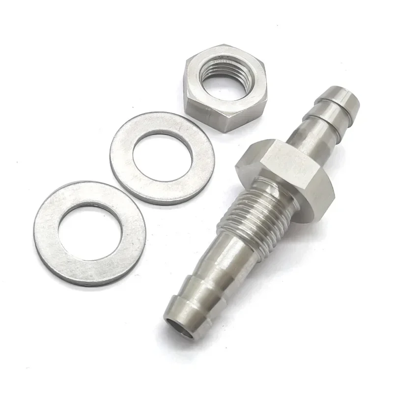 

Нержавеющая сталь 304, сквозное и пластинчатое соединение для пирсинга, шланг 1/4, шланг, бак для воды, ведро, перфорированное башенное соединение