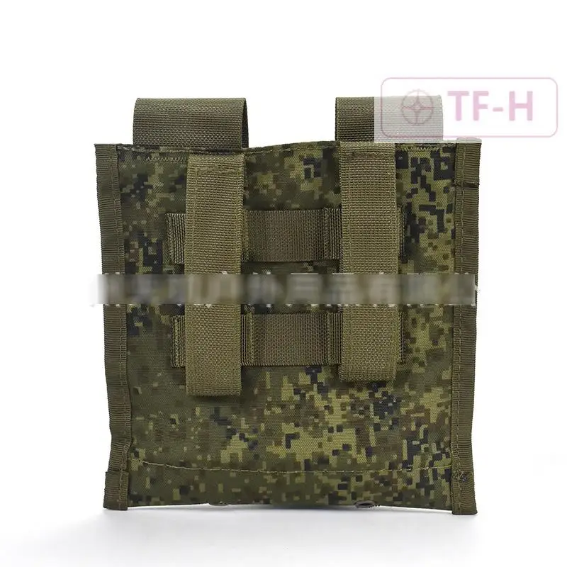 Tactical Hunting 1000D Nylon Russian Camouflage 6Sh117 Shovel Cover Molle Accessory Bag Shovel Pouch EMR Camouflage / Army Green