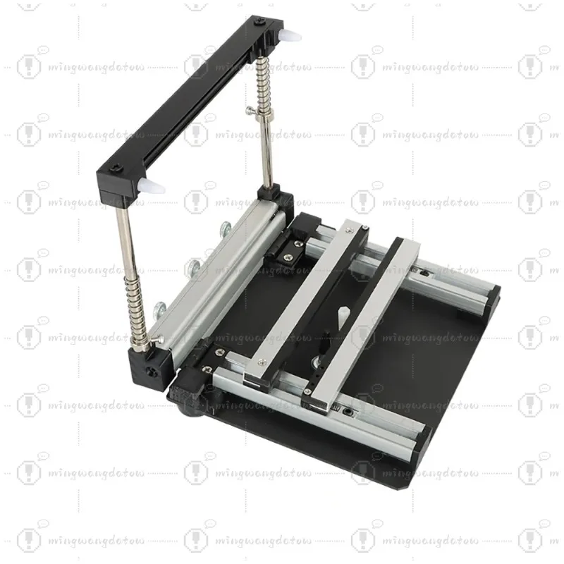 SMT Stencil Printer Manual Solder Paste Printing Machine 20x20cm Steel Stencil Workbench for PCB Assembly