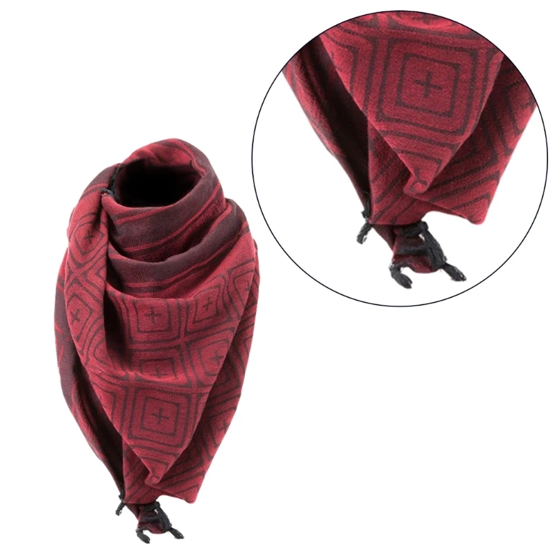 Outdoor Scarf Shawl for Men Women, Multifunctional Head Scarf Unisex Shemagh DropShipping