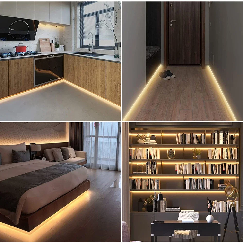 USB 5V LED Light Strips SMD2835 1M 2M 3M 5M White Warm White LED Strip Lights for TV Backlights Home Decor Tape Ribbon Lighting