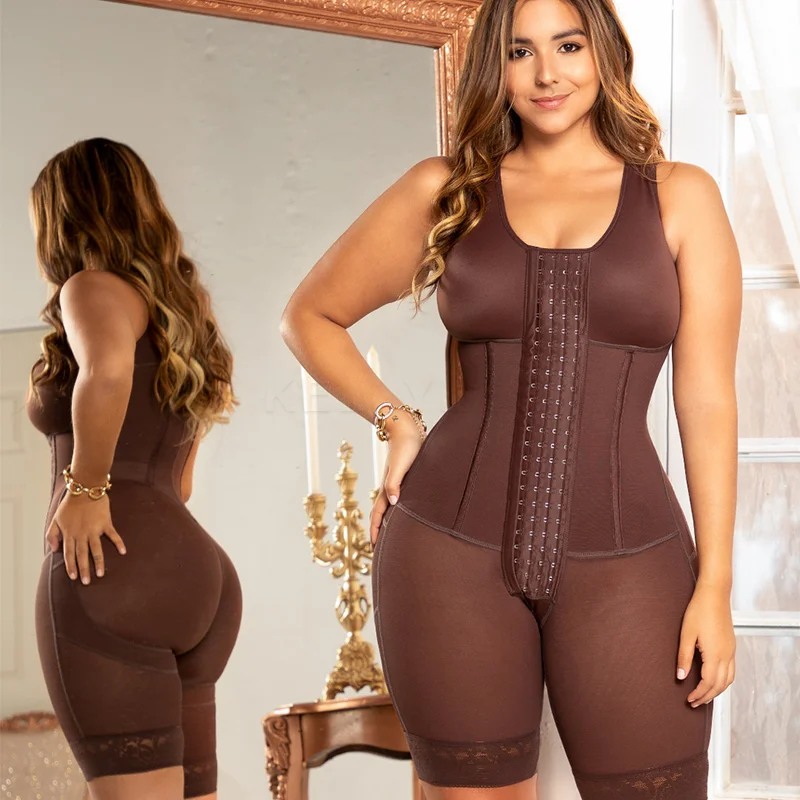 Breast-covering sleeveless one-piece breasted breast-covering shapewear