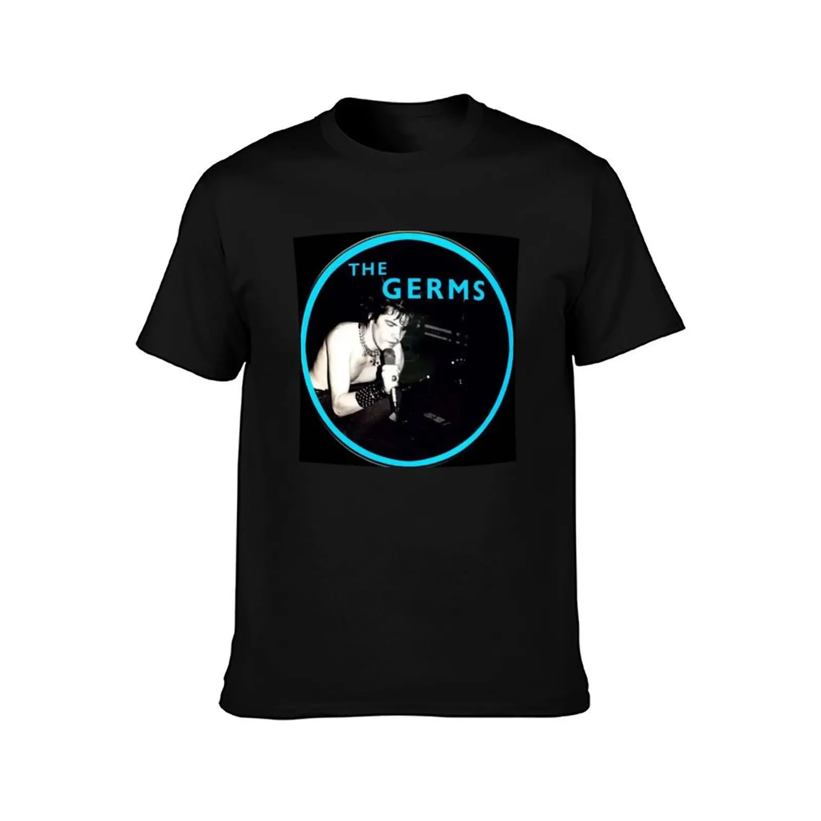 The Germs T-Shirt Relaxed Casual Short Sleeve Tee T-Shirt