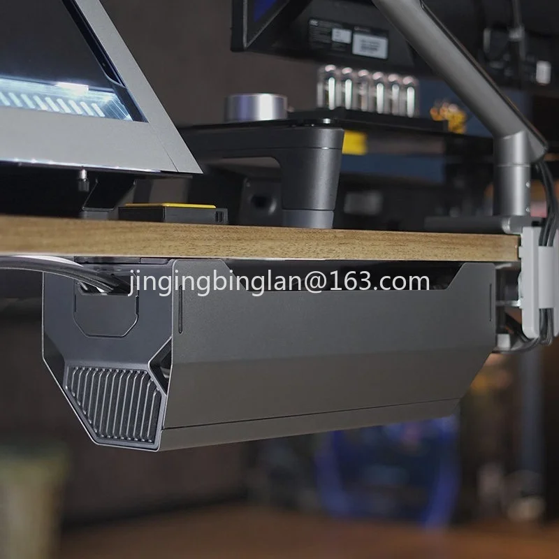 2026 new under-table cable manager, no punching, fixed power supply wiring, computer desk hub