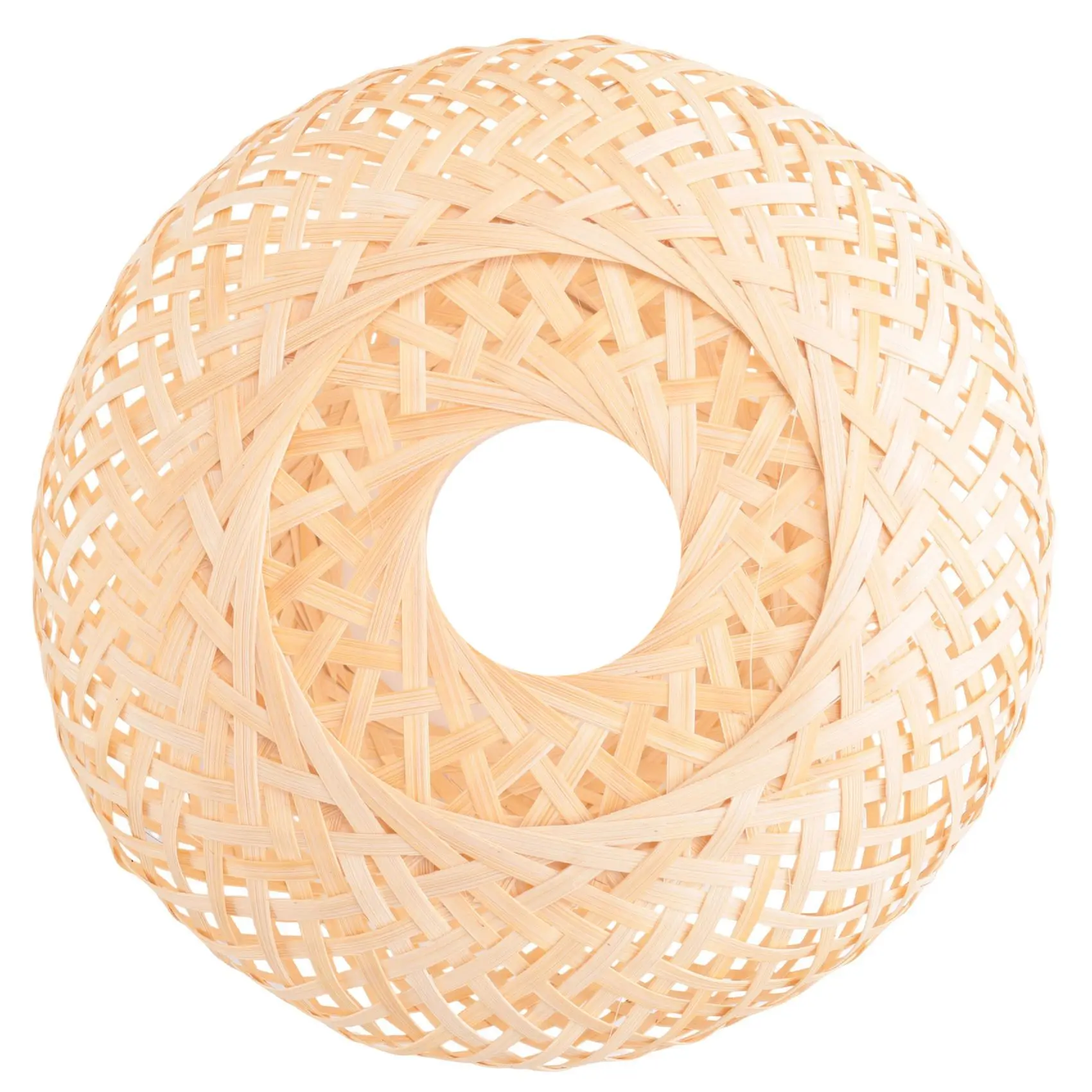 A62Z Retro Wall Light Woven Rattan Wood Sconces Living Room Bedside Lamp Vintage Bedroom Decoration Lighting-A