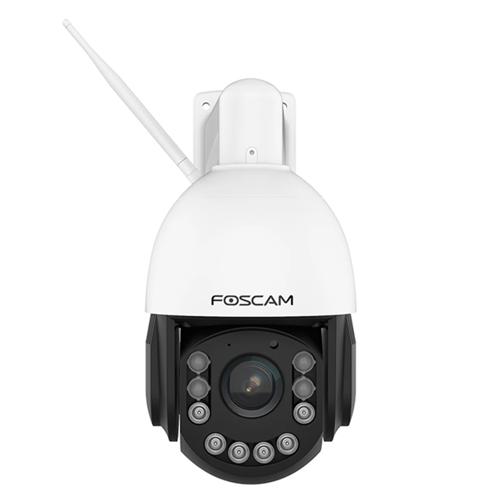 Foscam SD4H 4MP WiFi Outdoor Camera 18X Optical Zoom with Auto Tracking Person Car Detection 2.4/5GHz WiFi Cam for Home Security