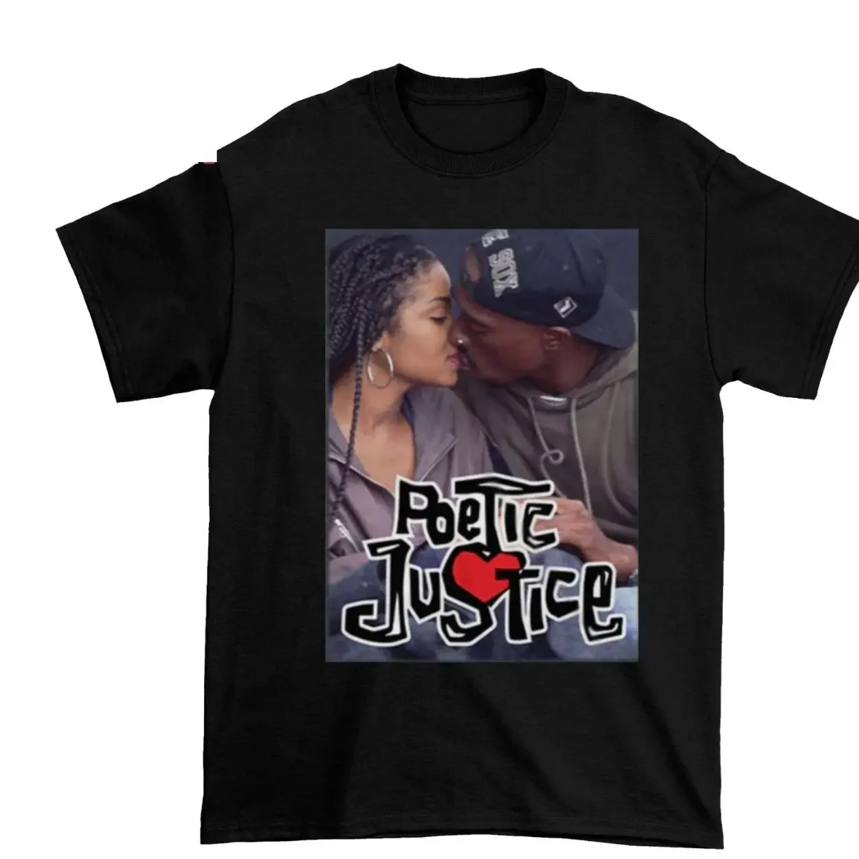 Poetic Justice T Shirt, Tupac Shakur And Janet Jackson T-Shirt