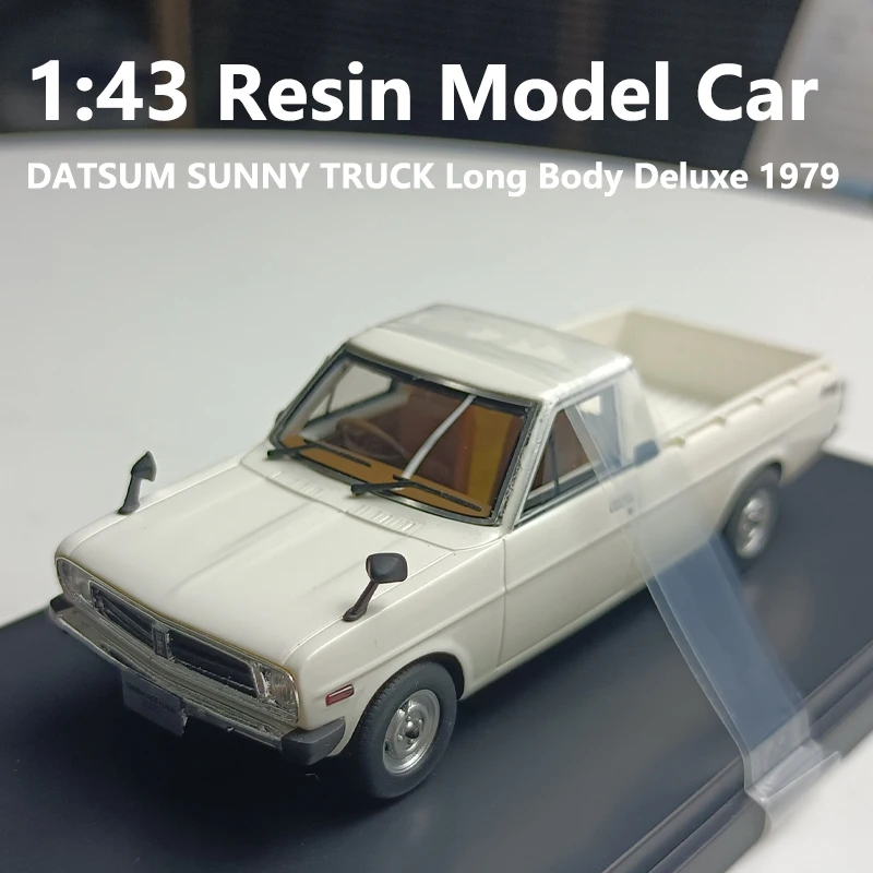 

Hi-Story 1:43 Resin Model Cars DATSUM SUNNY TRUCK Long Body Deluxe 1979 Classic Car Model Collectible Decoration For Boys Gifts