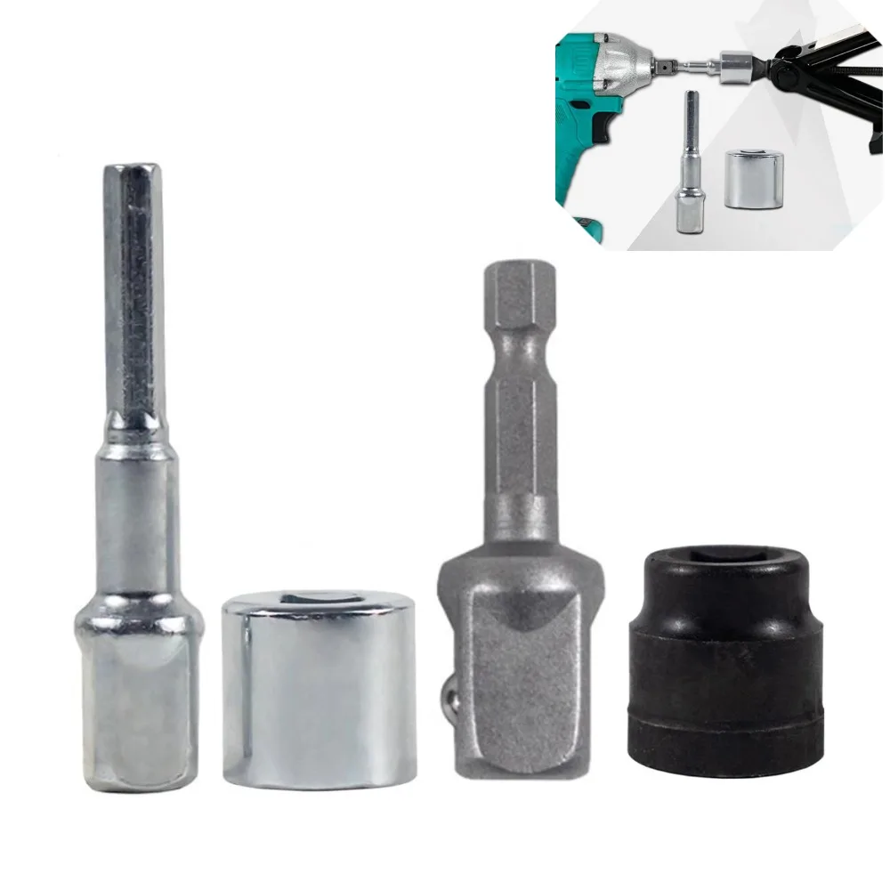 

Electric Jack Socket Wrench Drill Adapter for Scissor Lift Jack, Quick & Effortless Tire Changing Tool for Car Repair