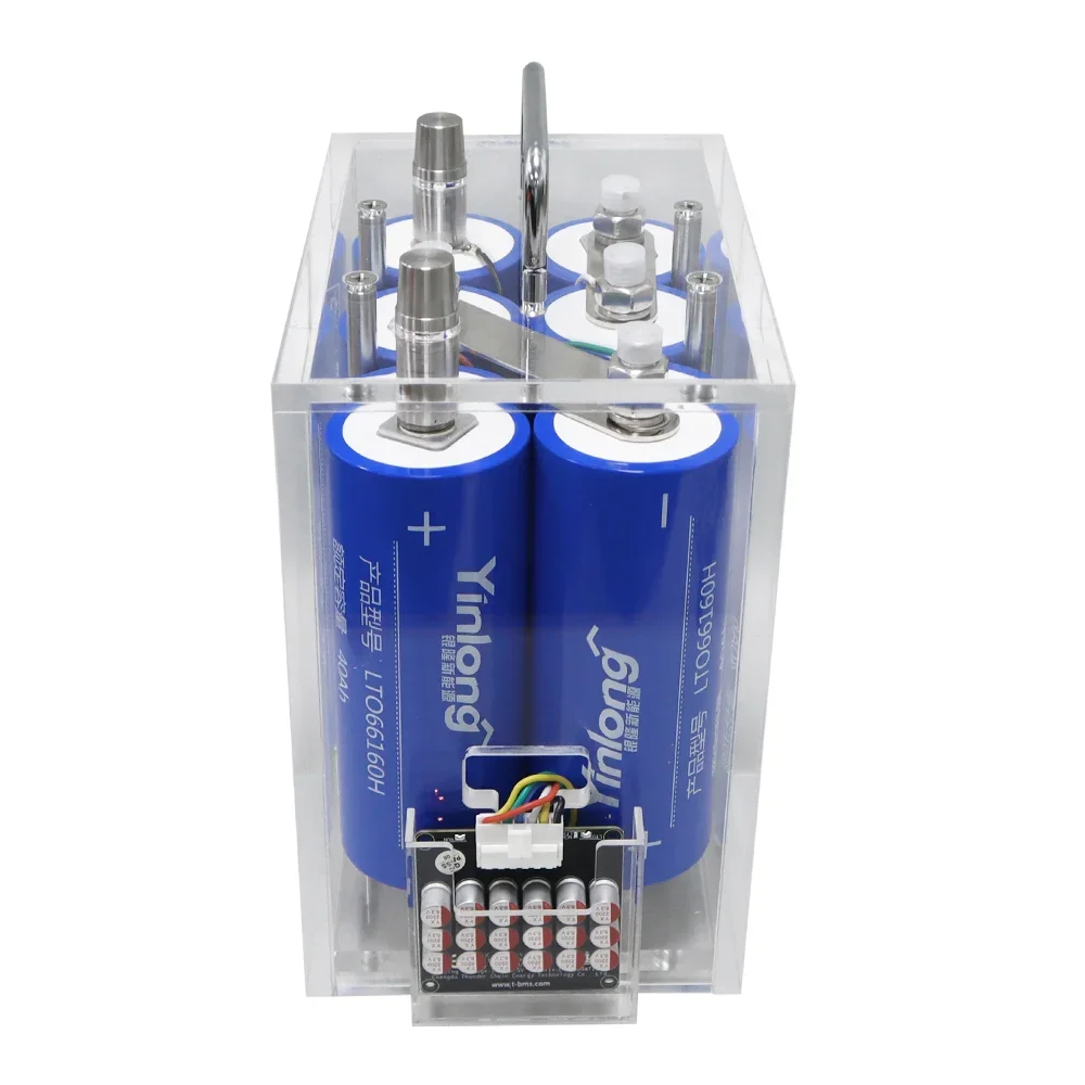 حزمة بطارية ليثيوم تيتانات 12 فولت 40 أمبير Yinlong LTO 6616010 C عالية الطاقة المدمج في BMS سيارة الصوت بطارية قابلة للشحن خالية من الضرائب