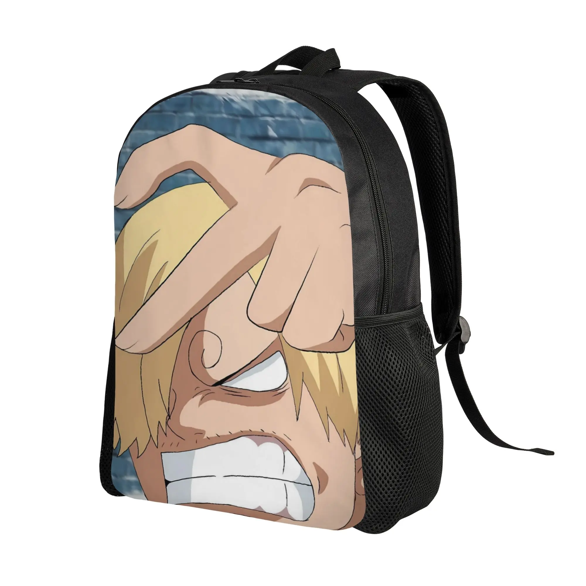 Sanji Close Manga Backpack Ones Pieces College Backpacks Student Design Durable School Bags Fashion Rucksack