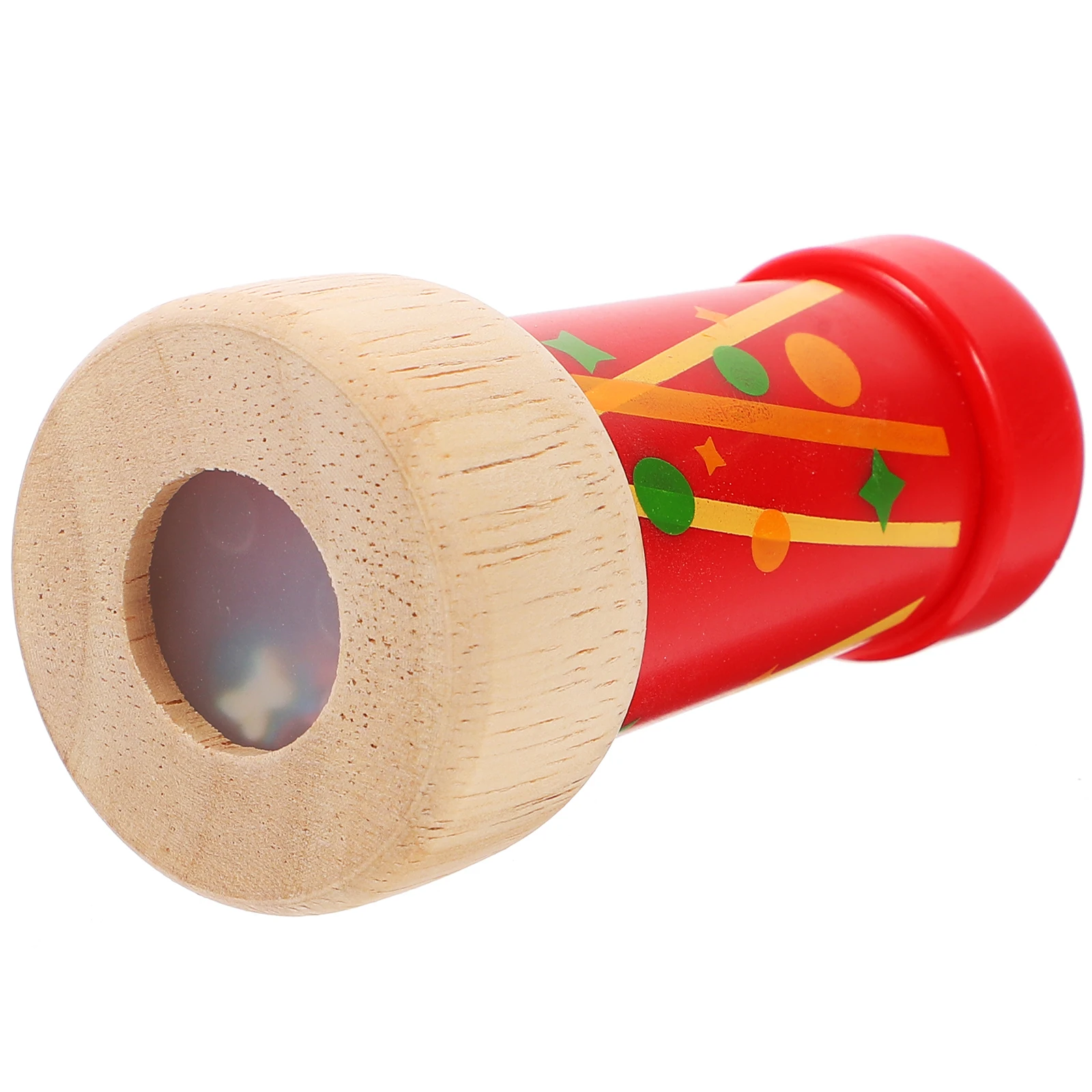 

Wooden Kaleidoscope Cartoon Design Educational Kids Birthday Party Bag Filler Creative Exploration Outdoor Playthings