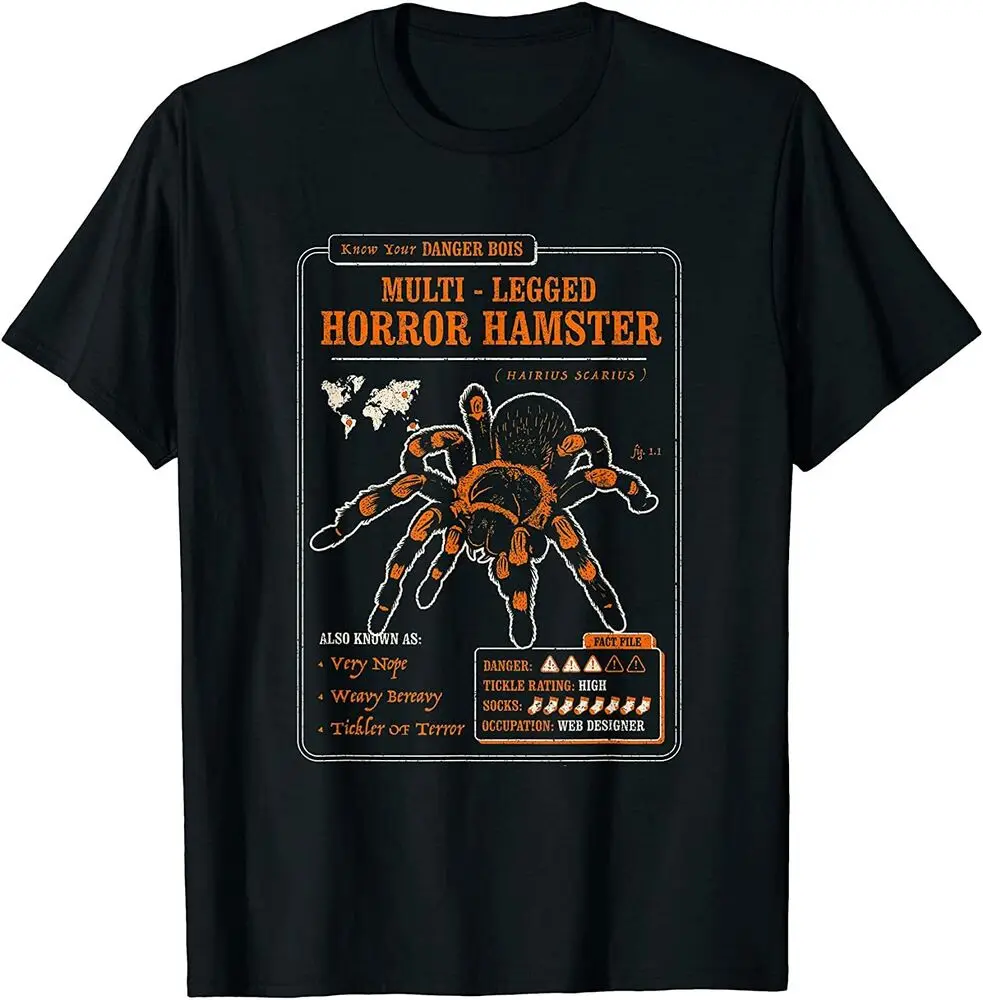 Know Your Multi Legged Horror Hamster T-Shirt  Tees High Quality 100%Cotton Short Sleeve