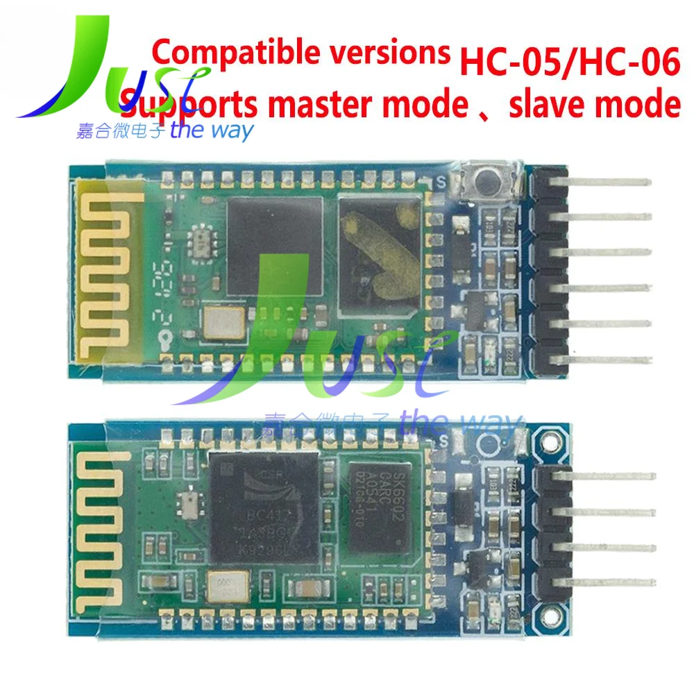 NEW HC-05 HC 05 hc-06 HC 06 RF Wireless Bluetooth Transceiver Slave Module RS232 / TTL to UART converter and adapter for arduino