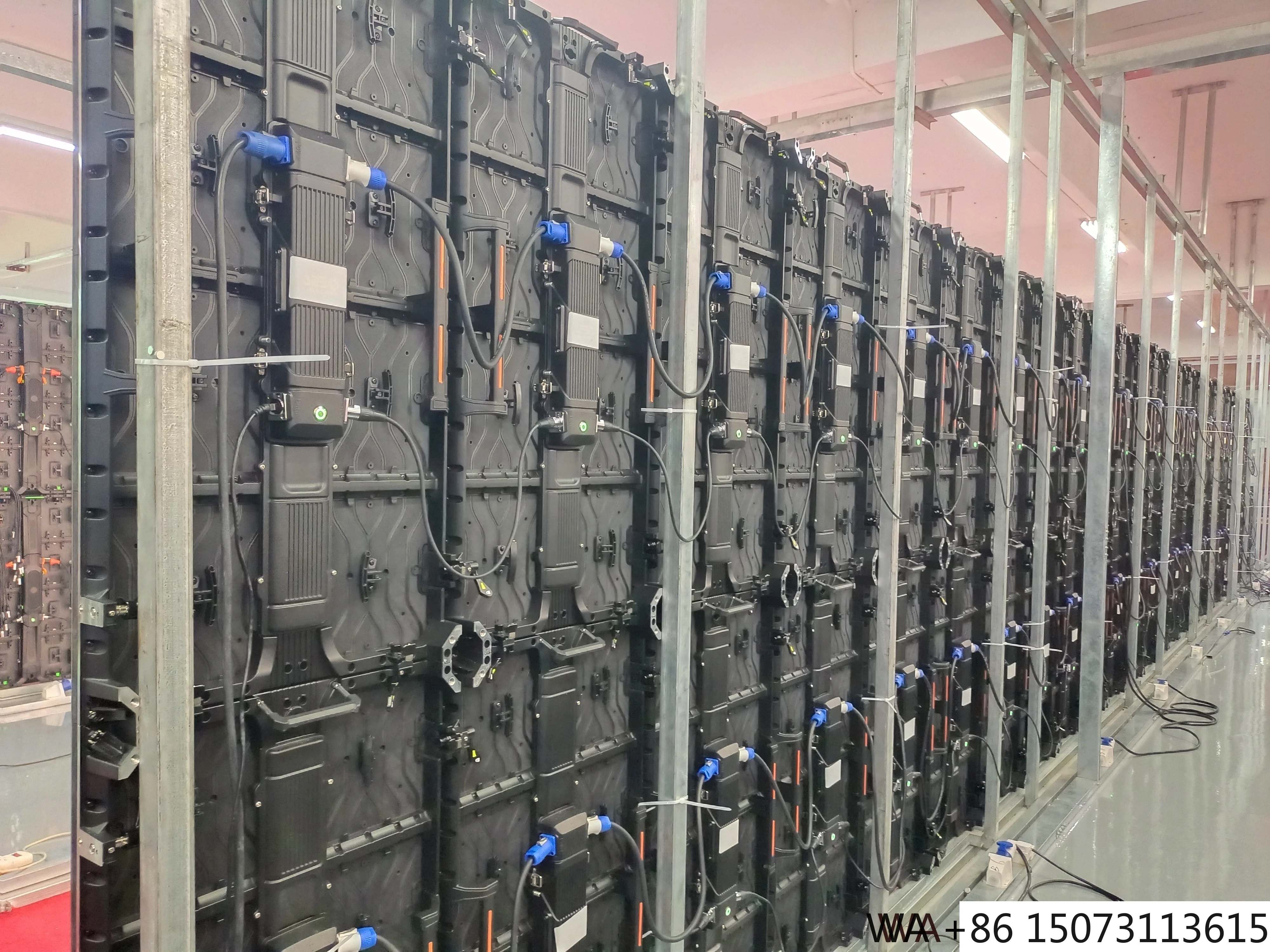 P2/P3.91 야외 LED 패널 - 콘서트 무대 배경용 턴키 풀컬러 렌탈 스크린