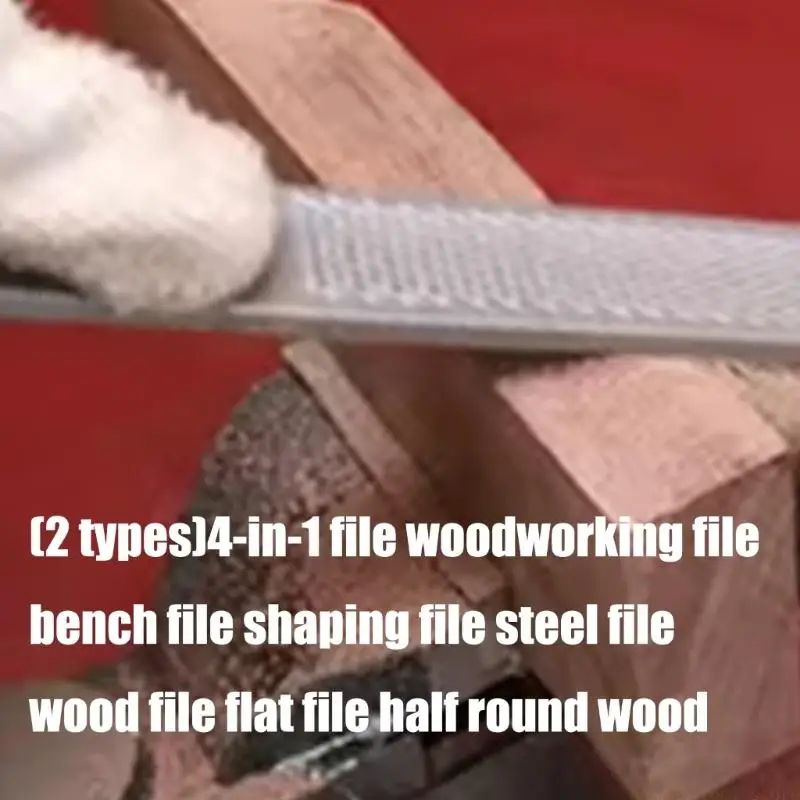 A2BE Professional File And Metal File Set High Hardness Carbon Steel Construction Precise Grinding For Craftsmen 1 Pair