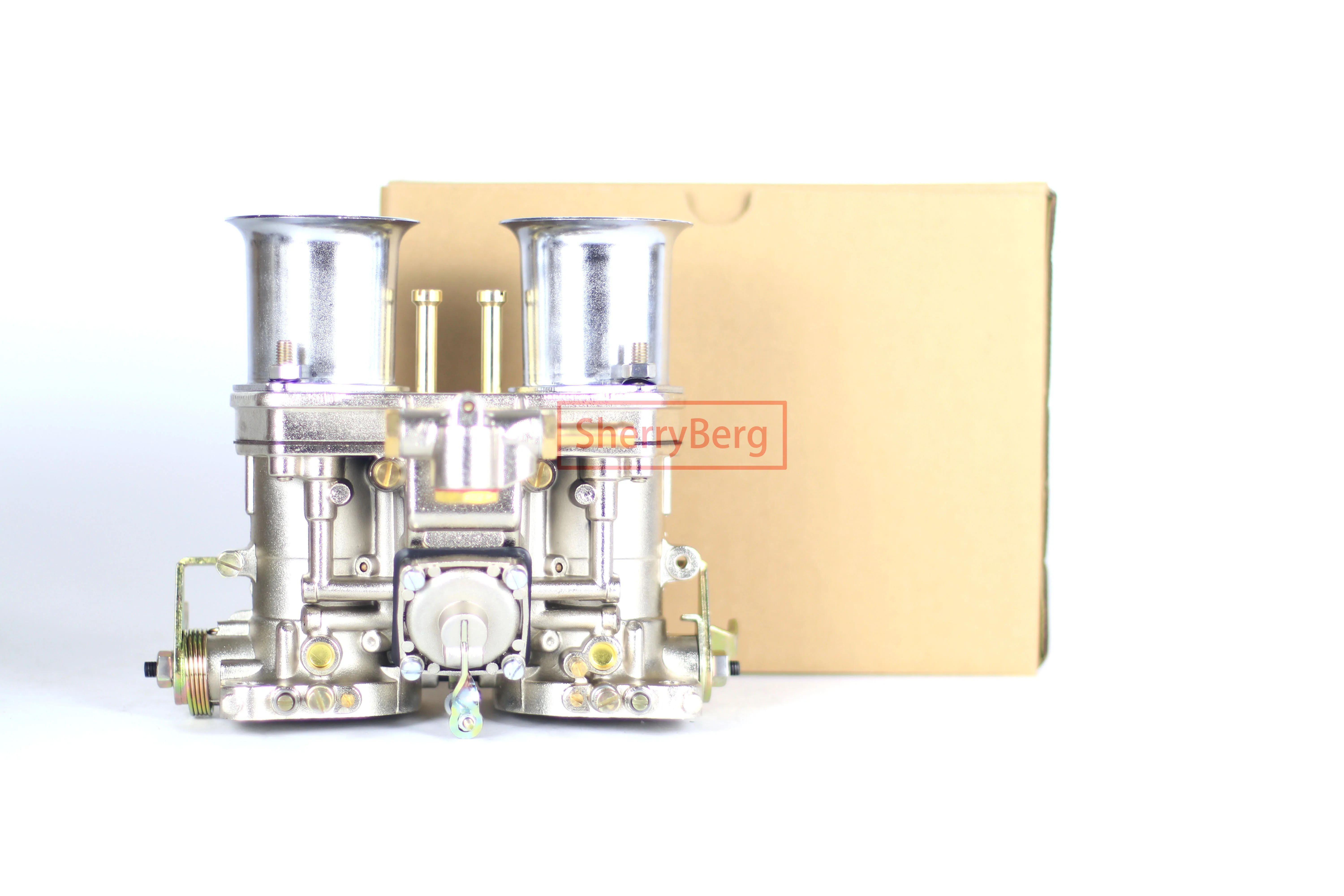 SherryBerg Carburettor Carb CARBY 48 40 44 IDF Carburetor Chrome Alcohol For Bug/Beetle/VW/Fiat/Porsche Solex Weber Air Horns