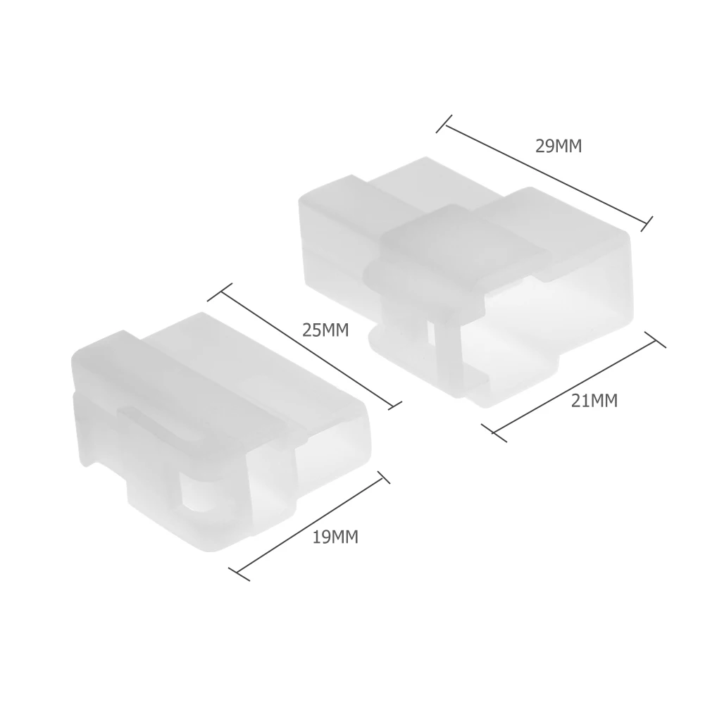 1/2/3Pcs Universal T-Type 2 Pin DC Power ชายหญิงเชื่อมต่อปลั๊กสำหรับ Kenwood yaesu Icom ยานพาหนะวิทยุ Walkie Talkie