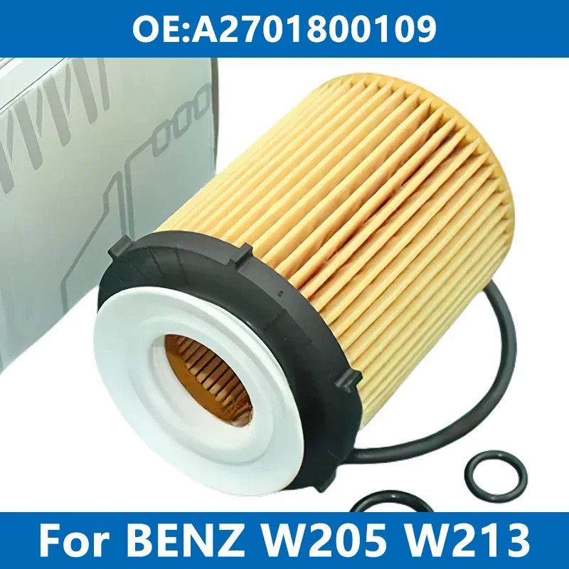 

Auto Oliefilter A2701800109 Voor Mercedes Benz W176 W246 W205 W213 A180 B200 C200 E300 CLA GLA GLC GLK M270 M274 Motor