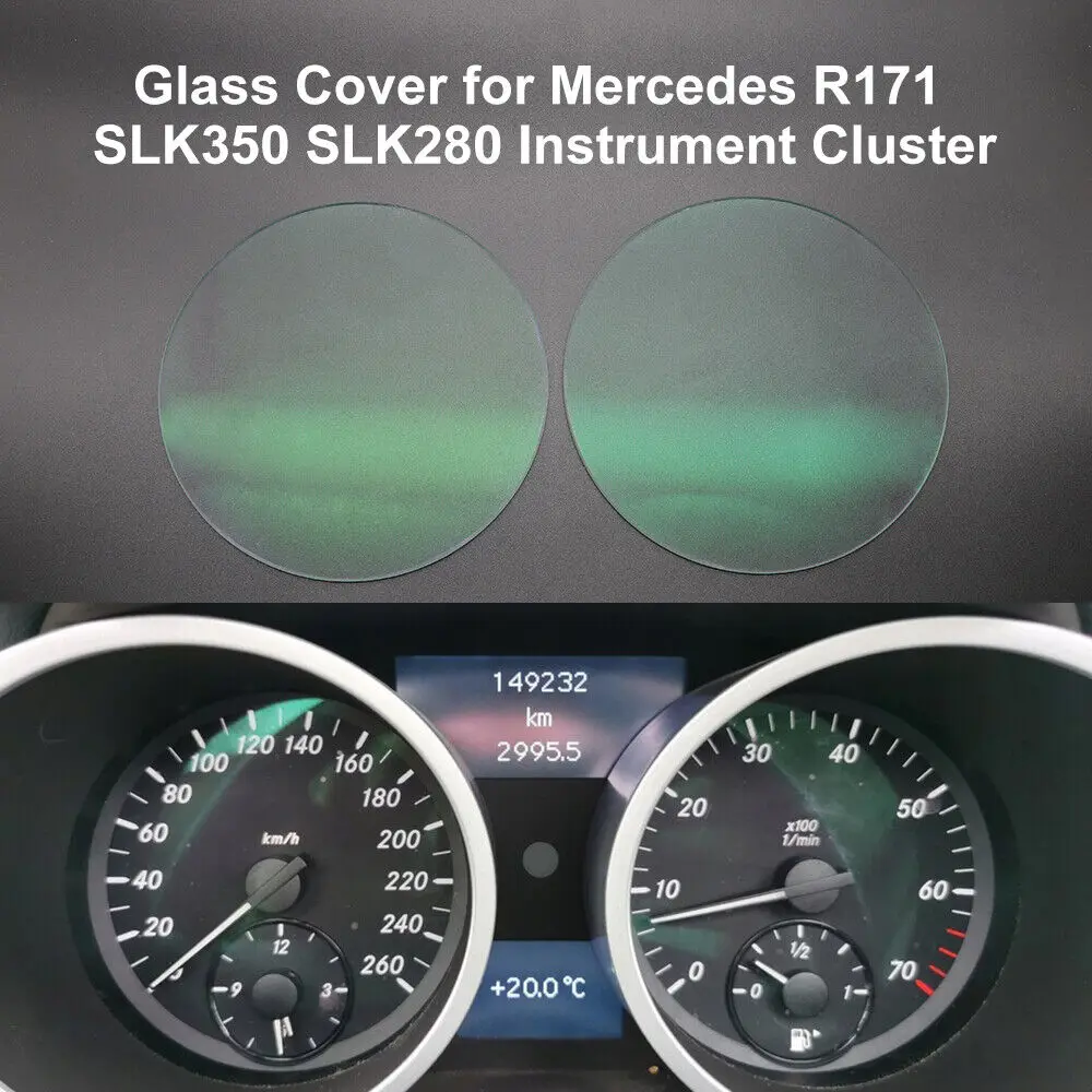 Glass Cover for Mercedes SLK-Class R171 SLK280 SLK300 SLK350 SLK55 AMG Instrument Cluster