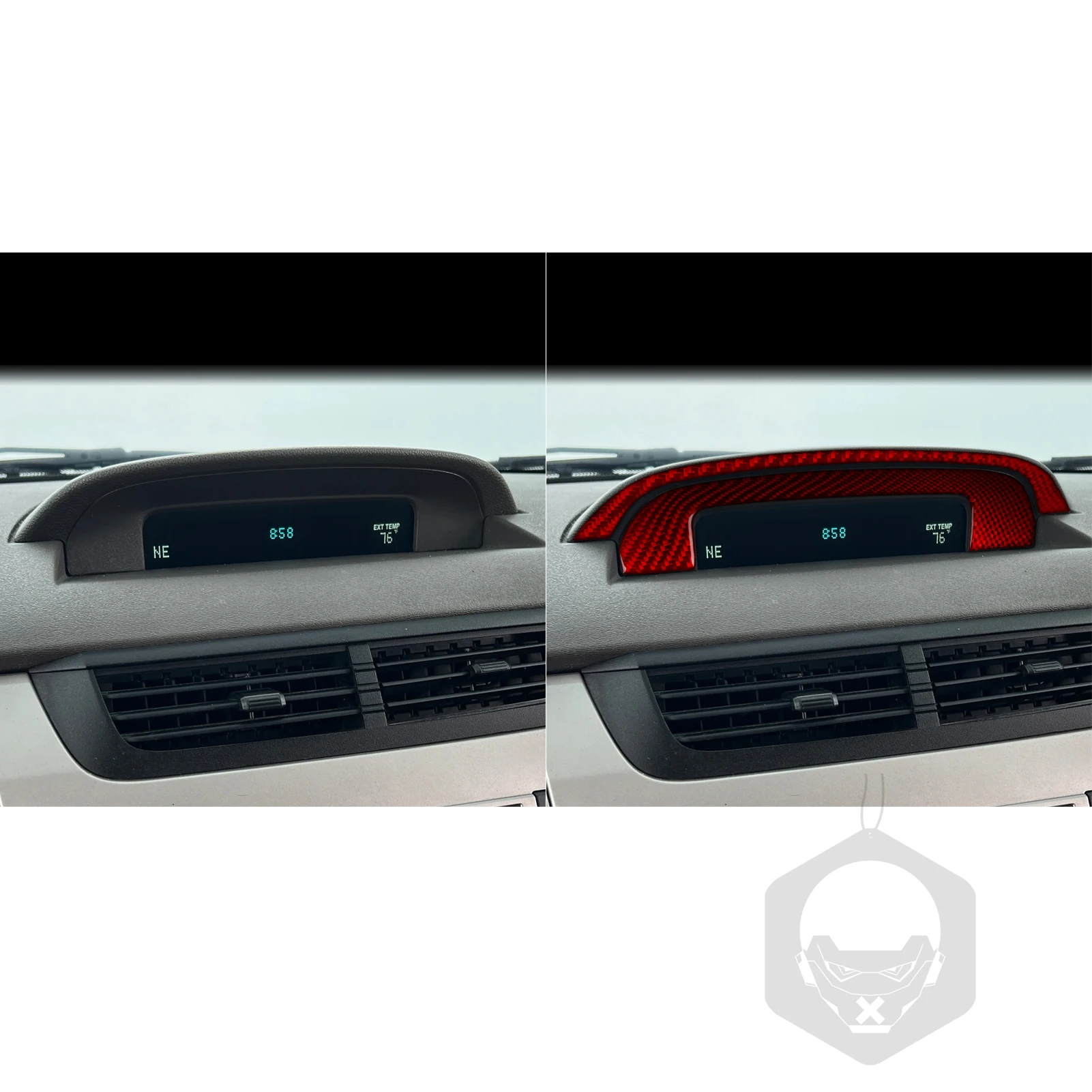 For Ford Focus S SE SES SEL 2008-2011 Car Center Console Frame Trim Real Soft Carbon Fiber Interior Car Accessories Stickers