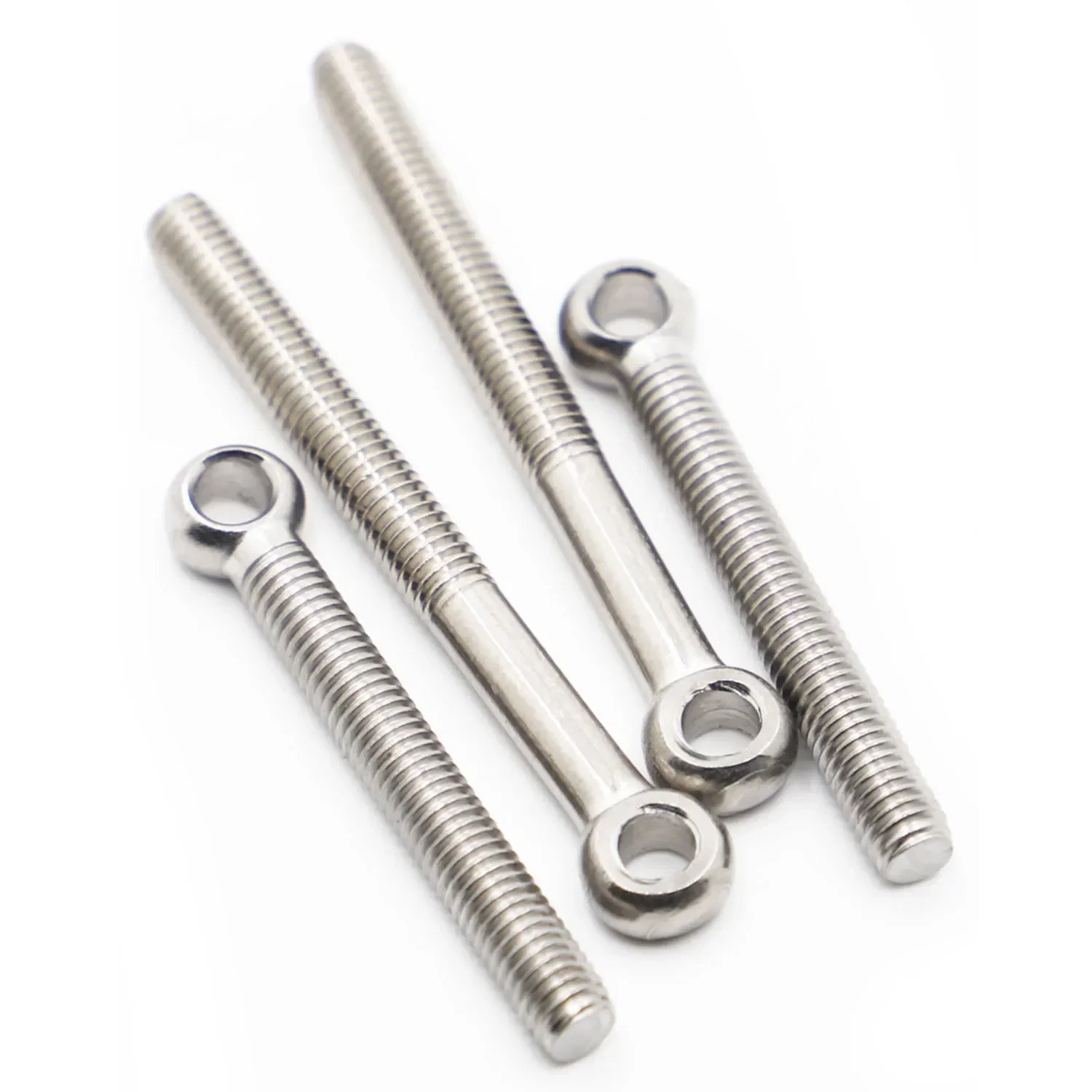 GB798 304 Stainless Steel Ring Link Bolt Fisheye Eye Slip Hole Screw Size:M5 M6 M8 M10 M12*L=20-100mm