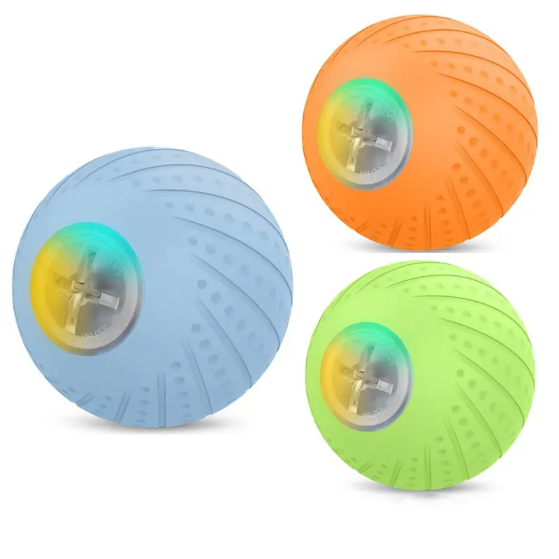 

Automatic Rolling Interactive Cat Toys Electric Jumping Dog Toys Ball Training Kitten Wicked Dog Ball Dog Accessories Mascotas