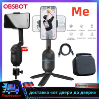 OBSBOT Me AI Powered Selfie Phone Mount Auto Tracking Smartphone Gimbal for Vlog Live streaming Video pk meet SE tiny 2