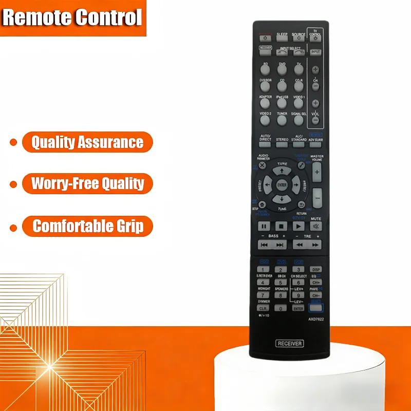 

New AXD7622 Remote Control For Pioneer Audio / Video AV Receiver VSX821K VSX921K VSX-42 VSX-521 Replacement