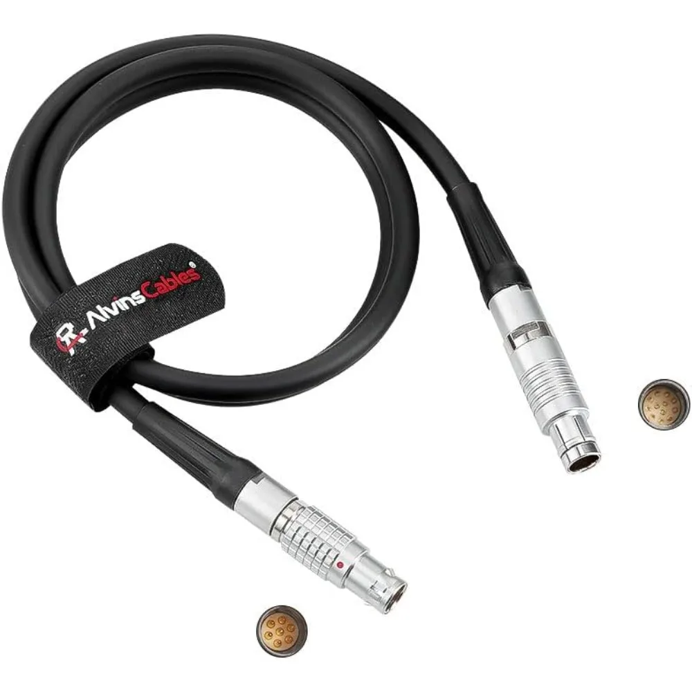 Alvin's Cables CLM-3 Motor to Controller Cable, 12 Pin to 7 Pin Control Cable for ARRI CLM-3 Motor from UMC-4 SMC-1 Motor