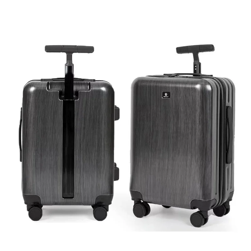 

20 inch Carry on Luggage Business small suitcase with mute wheels PC rolling luggage case zipper Hand luggage travel bags