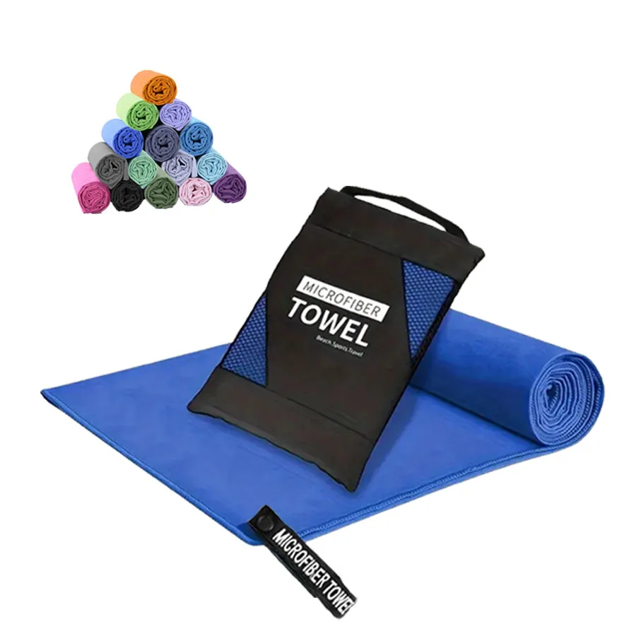 Sneldrogende sporthanddoek Microvezel Ultrazachte lichtgewicht superabsorberende handdoek voor fitness Zwemmen Yoga Strand Kamperen Reizen