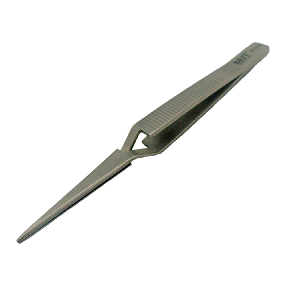 Reverse Tweezers for Crafting Cross Locking Electronics Tweezers Reverse Action Forceps Tension Stainless Steel Craft Jewelry