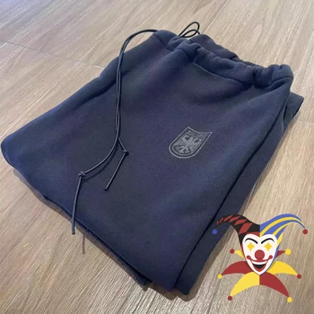 Akbabalar YZY Kanye West Sweatpants erkekler kadınlar 1:1 en kaliteli Retro gevşek Vintage pantolon Jogger İpli pantolon