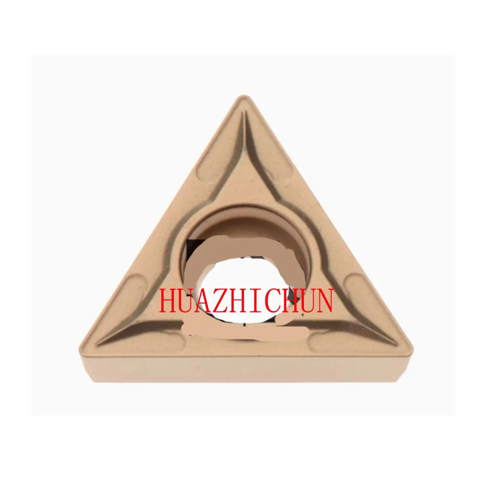 

HUAZHICHUN TCMT16T308 UE6020 Carbide Insert External Turning Tool CNC Cutting Tool Metal turning insert Steel processing
