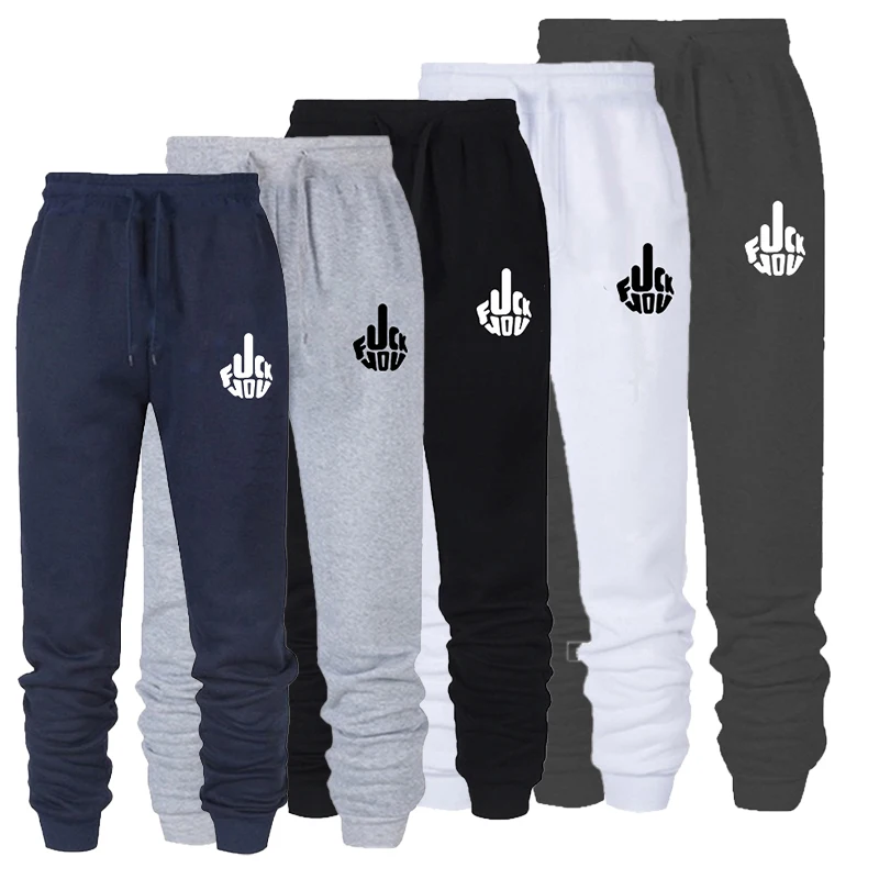 Calça jogger de musculação masculina, calça de ginástica, moletom casual, calça corrida, ao ar livre, nova