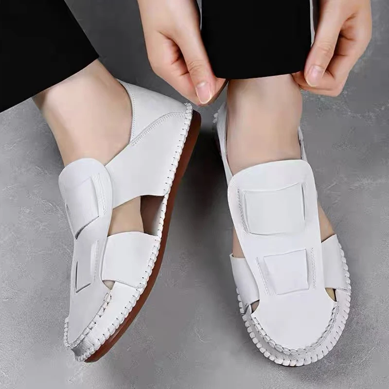 

Men's Summer Fashion Hollow Slip-on Loafers, Breathable, Soft Sole, Lightweight, Anti-slip Casual Driving Shoes-WC616