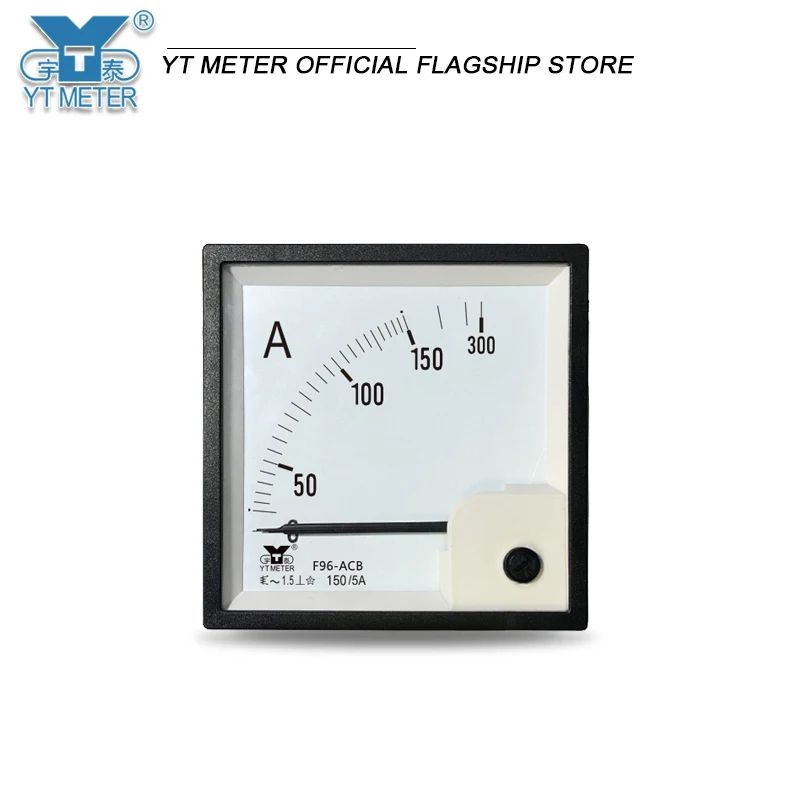 

F96-ACB AC ammeter Pointer 50/75/100/200/300/5A Marine instrument Ship single phase