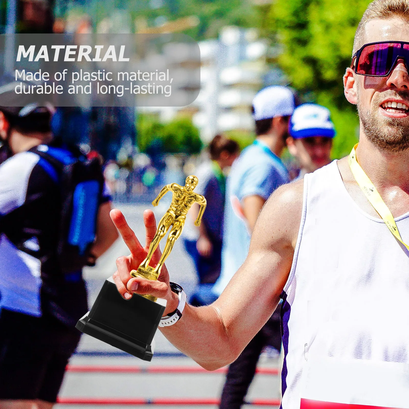 

Plastic Sports Award Cup Durable Design Lightweight Colored naments Diving Shaped Teens Diving Trophy Team Gifts
