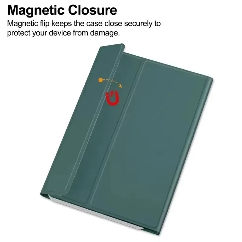 حافظة لوحة مفاتيح تعمل باللمس بإضاءة خلفية لهاتف سامسونج جالاكسي تاب S11 11 بوصة 2025 غطاء لوحة مفاتيح بلوتوث مغناطيسي قابل للفصل