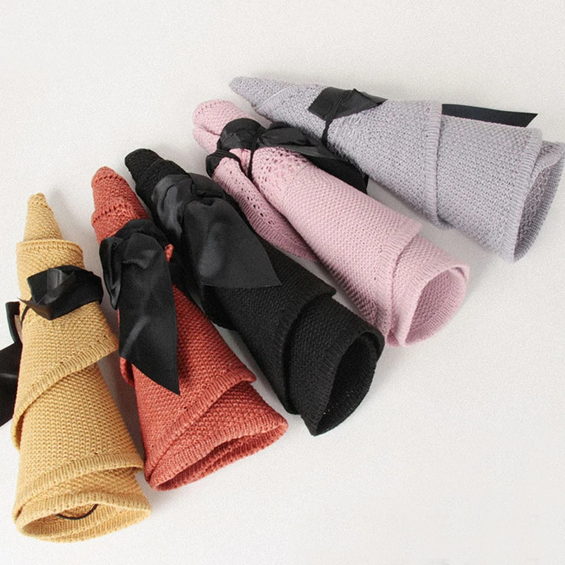 접이식 여성 와이드 브림 밀짚 모자 야외 여행 사진을위한 Bowknot와 통기성 프랑스 스타일 태양 모자